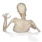 BOO BOX Halloween Groundbreaking Skeleton - Scary Outdoor Halloween Decorations for Porch or Yard